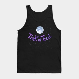 Trick or Treat Night Moon Sky Tank Top